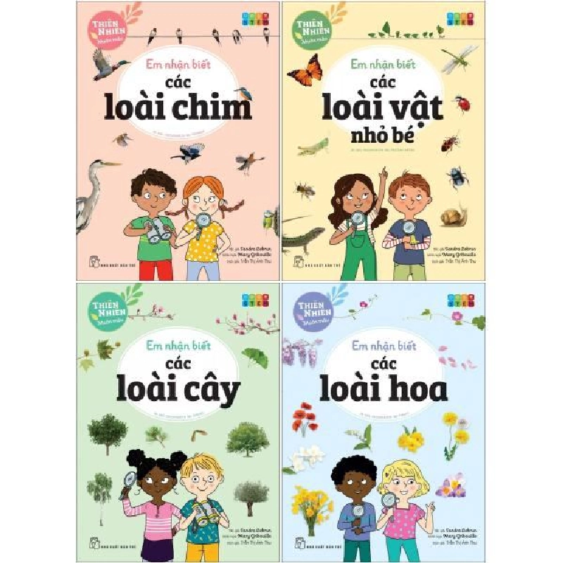 Combo Thiên Nhiên Muôn Màu - STEM (Bộ 4 Cuốn) - Sandra Lebrun, Mary Gribouille ASB.PO Oreka-Blogmeo120125 374736