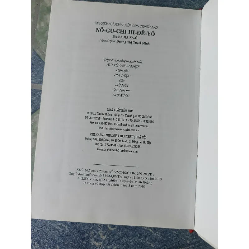 Truyện ký toàn tập cho thiếu nhi Nô- gu- chi Hi- đê- yô - Ba- ba Ma- xa- ô 740703