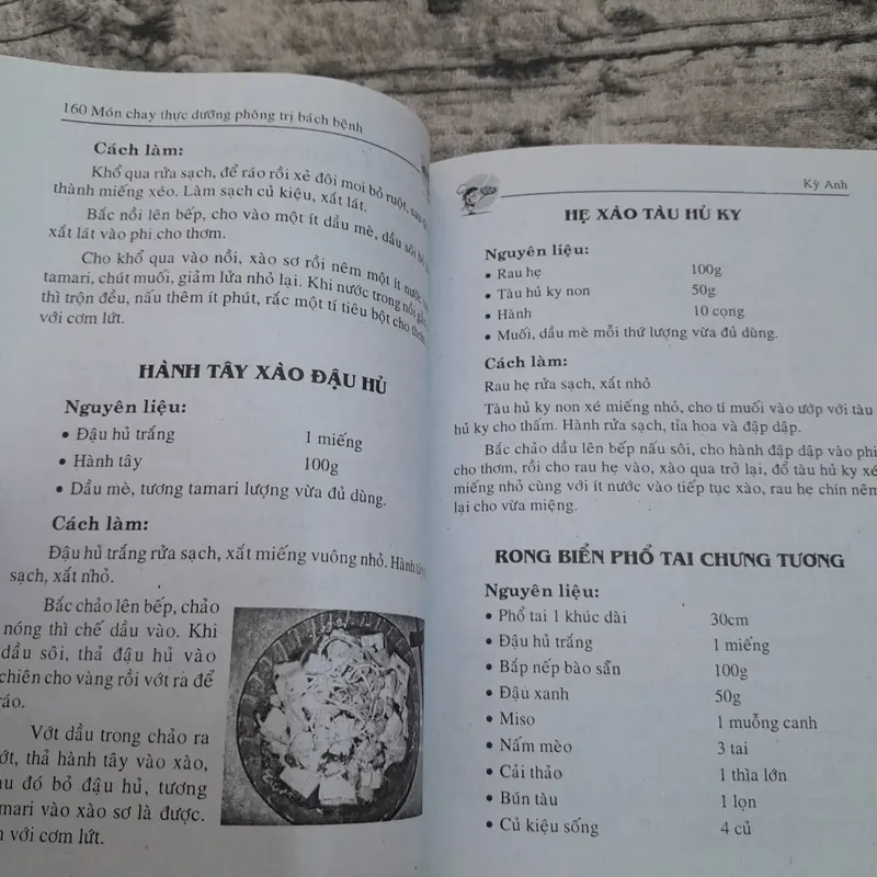 160 món CHAY phòng trị bệnh theo cách người Nhật. Kỳ Anh biên soạn 737840