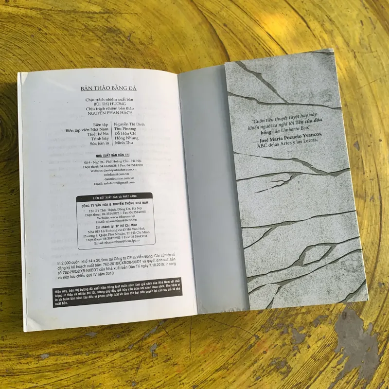  BẢN THẢO BẰNG ĐÁ - LUIS GARCIA JAMBRINA 747647