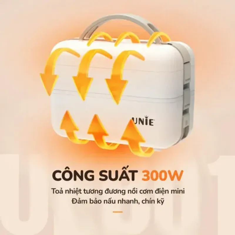 UNIE UEB01 ✨ hộp cơm điện văn phòng – gọn nhẹ, tiện mang theo 733499