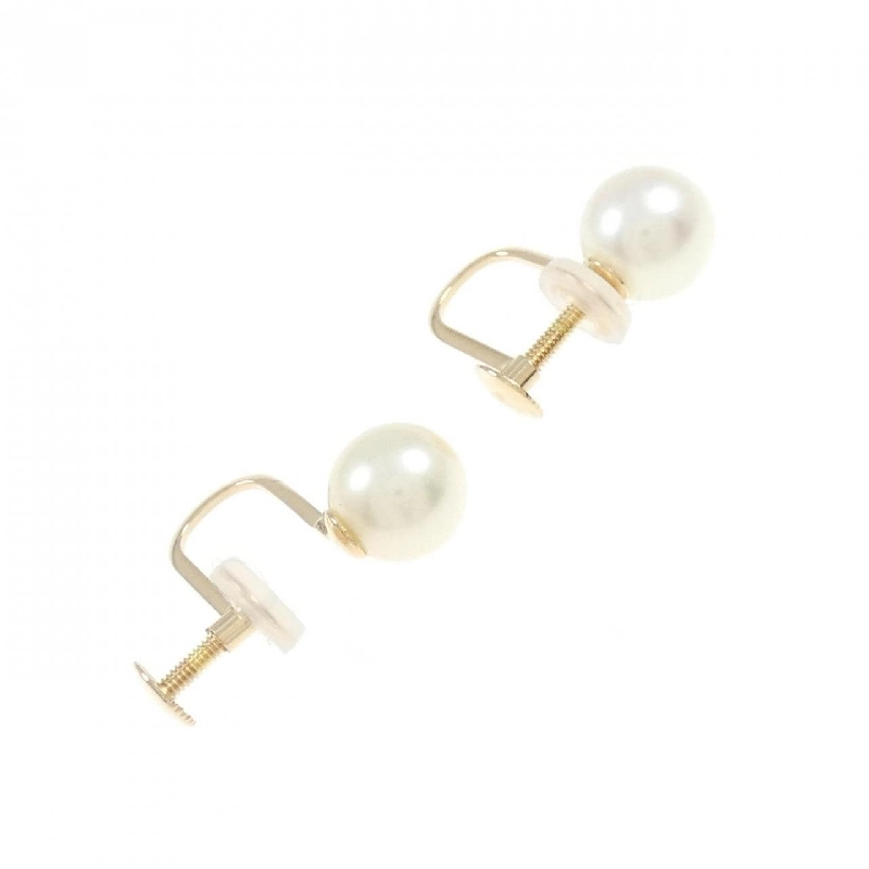 Bông tai ngọc trai Akoya K18YG 6.9mm - Hàng hiệu chính hãng 873178