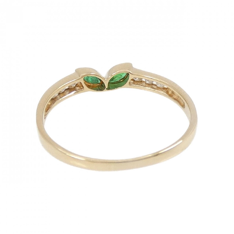 Nhẫn Emerald K18YG 0.18CT 669656