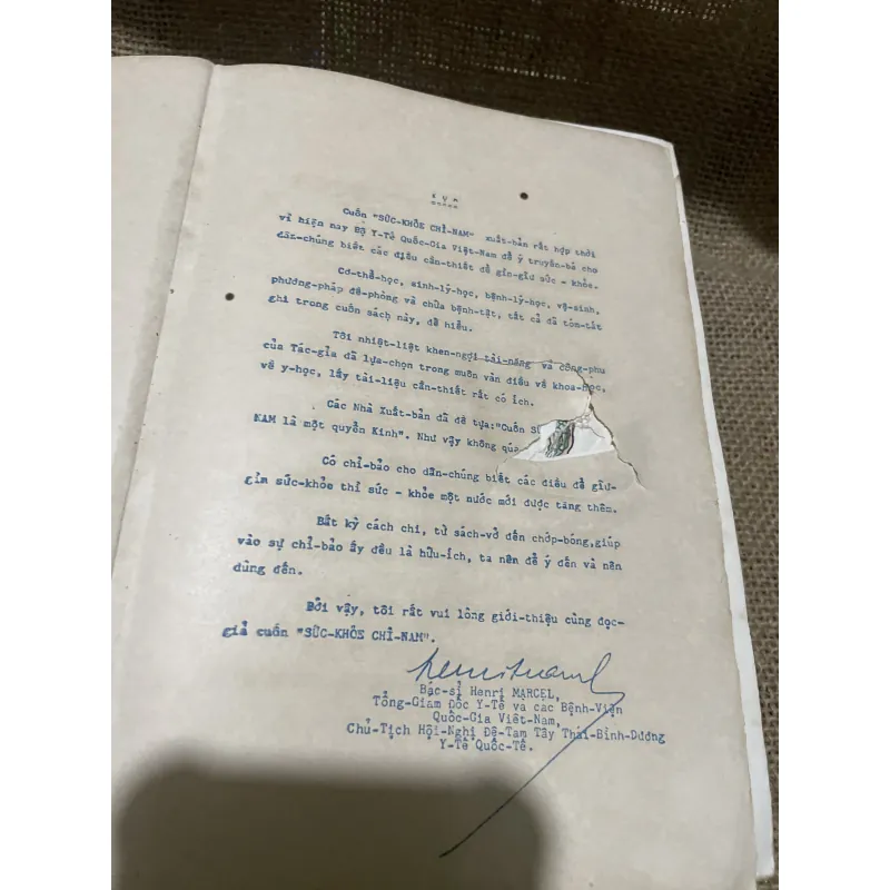 Sức khỏe chị nam- sách y trước 75-  800213