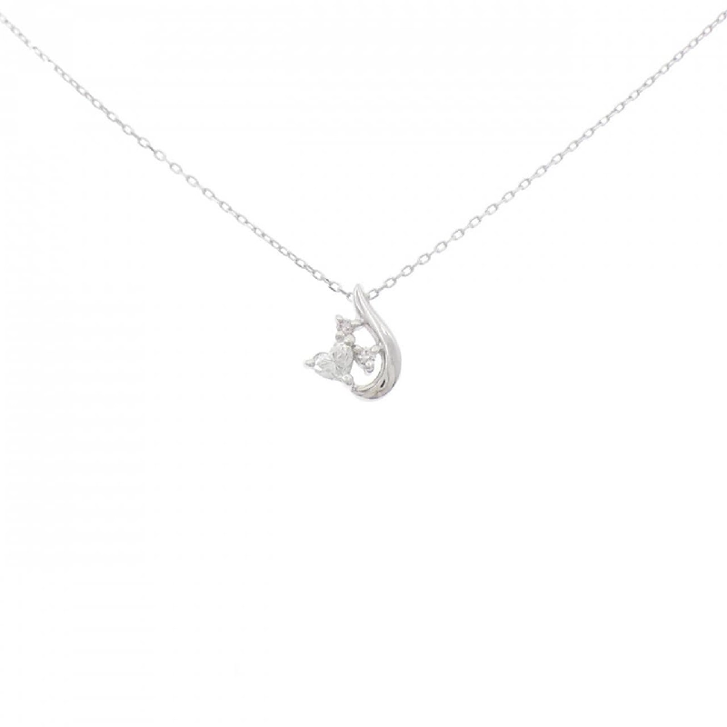 K18WG Dây chuyền kim cương 0.08CT - Hàng hiệu Chính hãng 857729