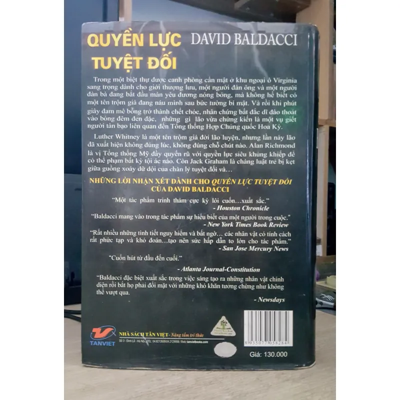 Quyền lực tuyệt đối - David Baldacci 1032406