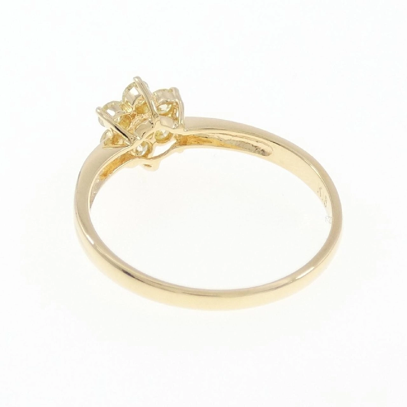 Nhẫn kim cương hoa K18YG 0.34CT 668185