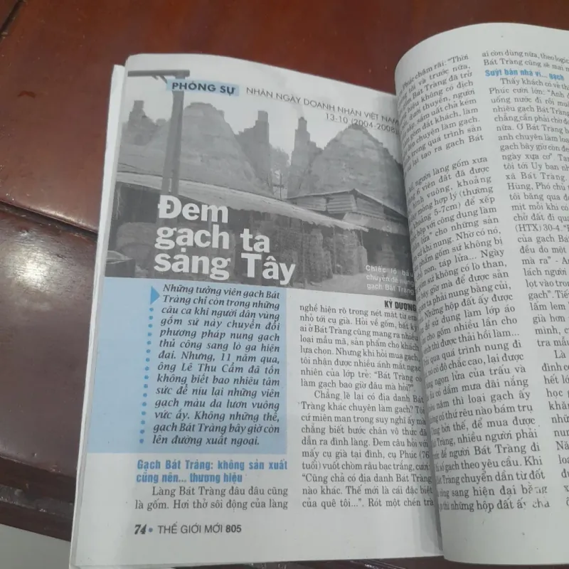 THẾ GIỚI MỚI số 805 ngày 13.10.2008 1030751