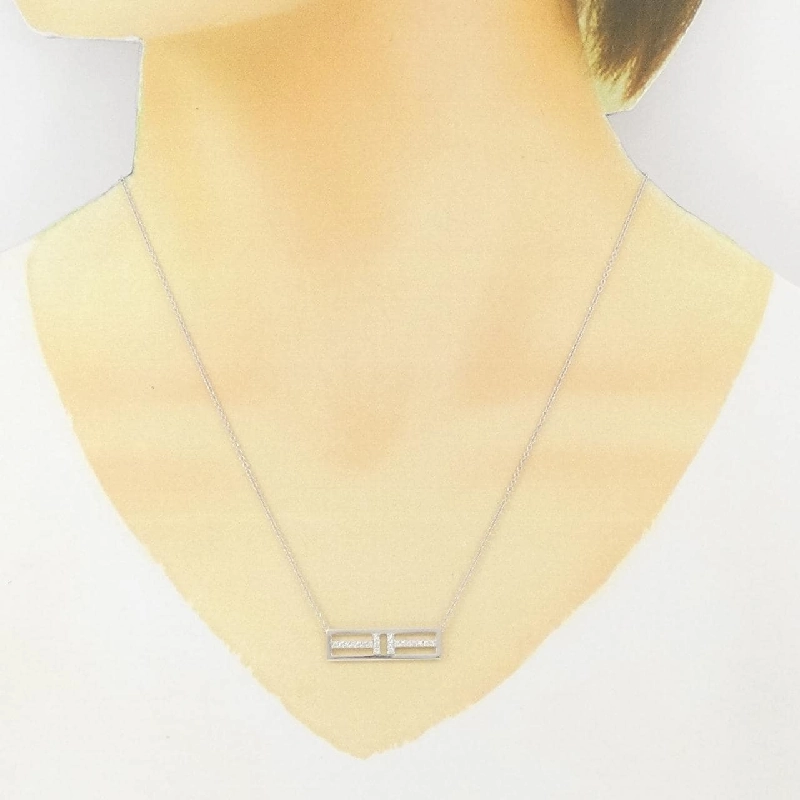 Dây chuyền kim cương ngang Tiffany - Hàng hiệu Authentic 844576