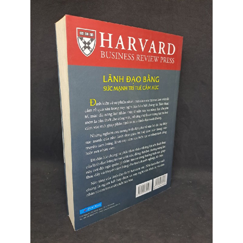 Lãnh Đạo Bằng Sức Mạnh Trí Tuệ Cảm Xúc - Daniel Goleman - Richard Boyatzis - Annie Mckee new 90% HCM2305 36243