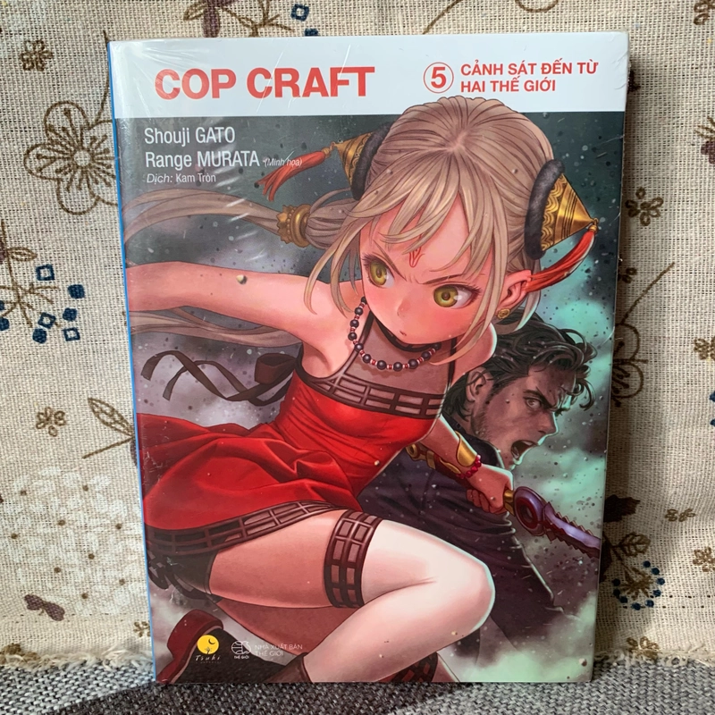 Light Novel Cop Craft Lẻ Tập 3, 4, 5, seal, phụ kiện kèm sách 360710