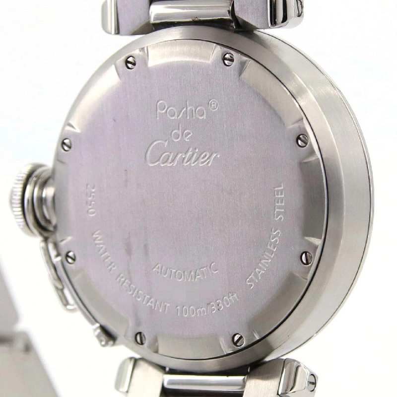 Cartier Pasha C GMT Grande Date W31049M7 SS Automatic - Hàng hiệu Authentic 874328