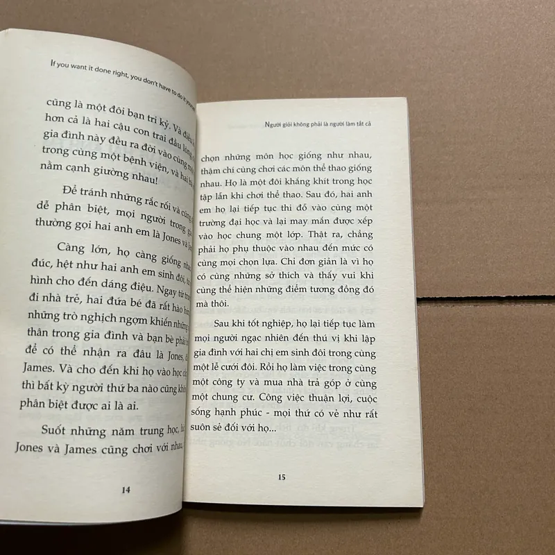 Người giỏi không phải là người làm tất cả 701696