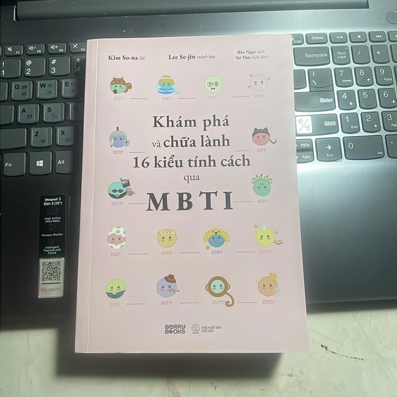 Sách ‘Khám phá và chữa lành 16 kiểu tính cách qua MBTI 385888