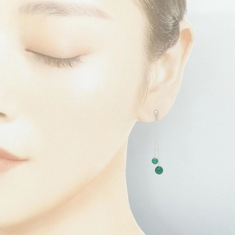 K14WG Đá Chalcedony Bông Tai - Hàng hiệu Chính hãng 869099