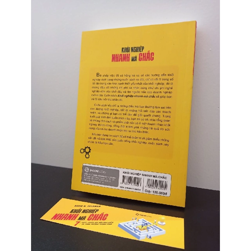 Khởi Nghiệp Nhanh Mà Chắc David N. Feldman New 95% HCM.ASB2302 910864