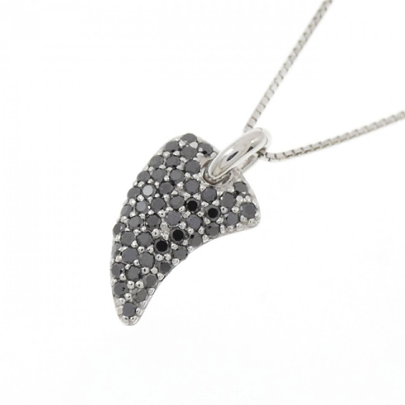 750WG/K18WG Pave Diamond Necklace - Hàng hiệu Authentic 860587
