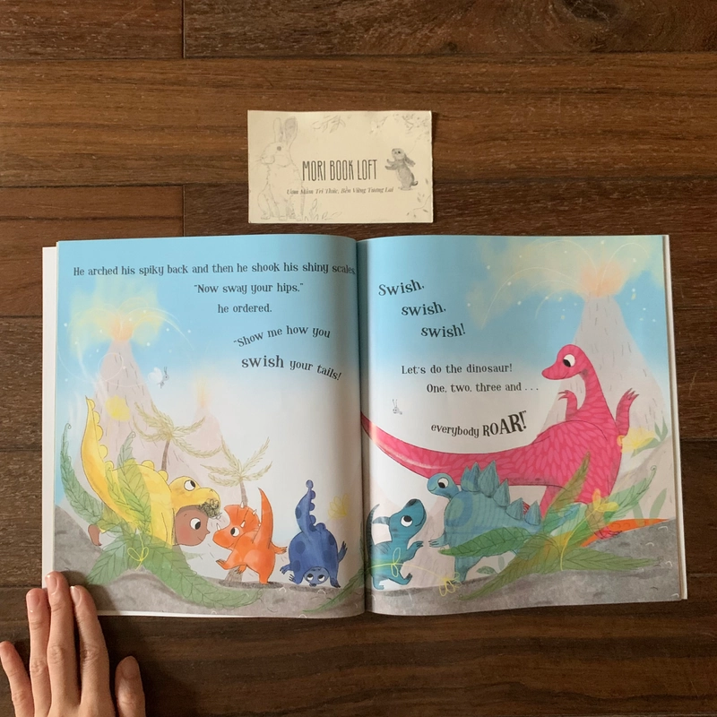 Sách ngoại văn 1 2 3 Do the Dinosaur!, Used 532097