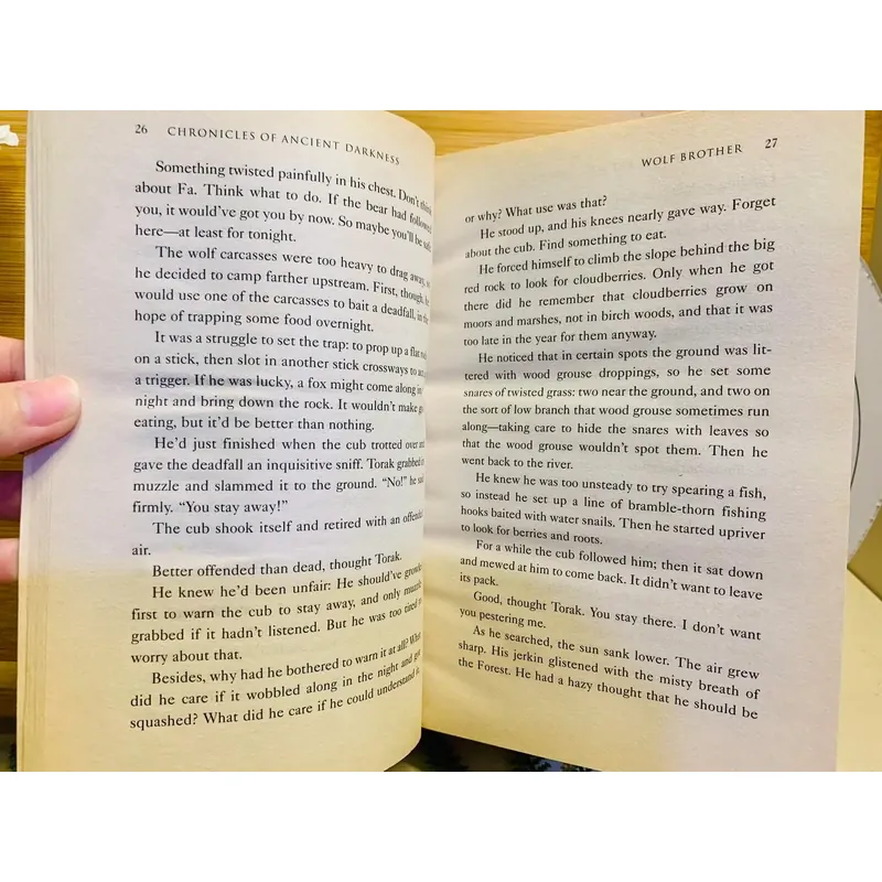 [Sách tiếng Anh 2hand] Like new 90% - 🐺 Wolf Brother – Michelle Paver 🌲 731086