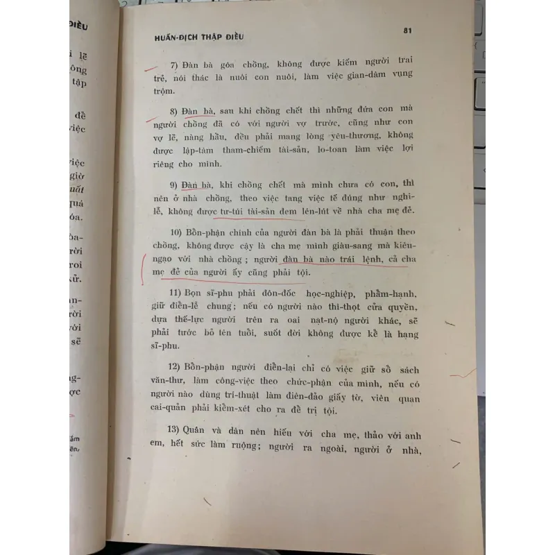 HUẤN ĐỊCH THẬP ĐIỀU - LÊ HỮU MỤC (NGƯỜI DỊCH) 781862