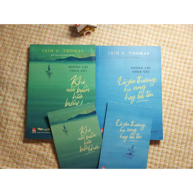 2 CUỐN - KHI NỖI BUỒN HÓA BIỂN KHƠI & LÀ YÊU THƯƠNG, HI VỌNG HAY LỤI TÀN - LAIN S. THOMAS 779151