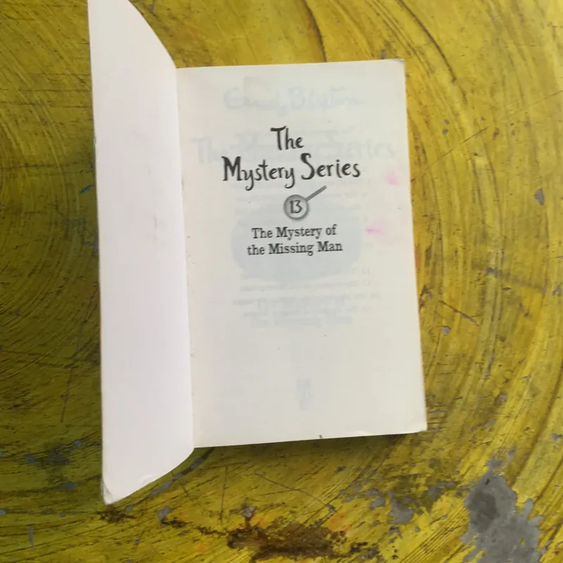 THE MYSTERY OF THE MISSING MAN - GUID BLYTON 976582