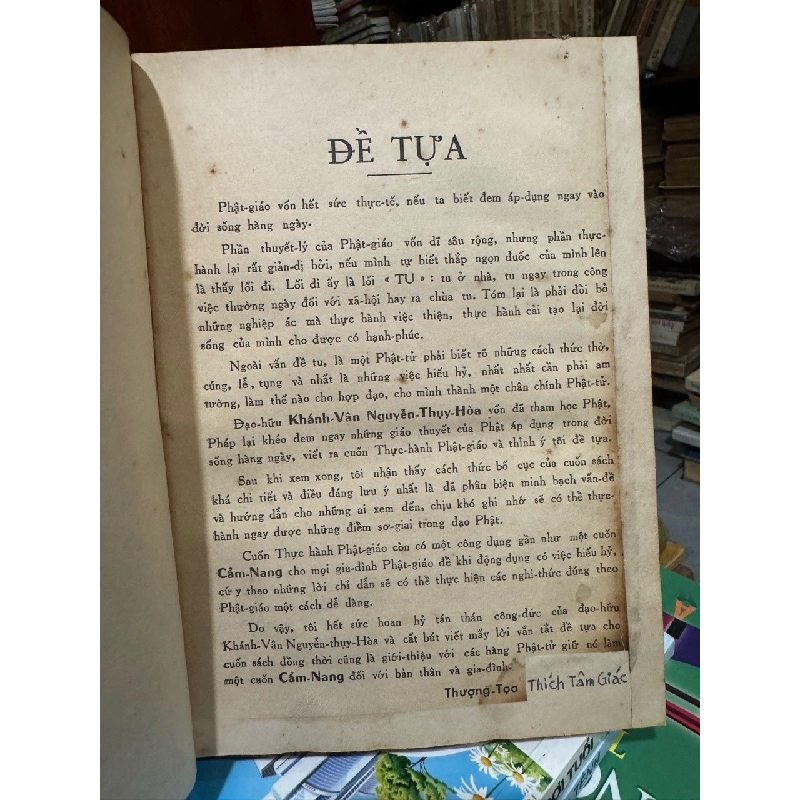 THỰC HÀNH Phật giáo - NGUYỄN THUỴ HOÀ 192362