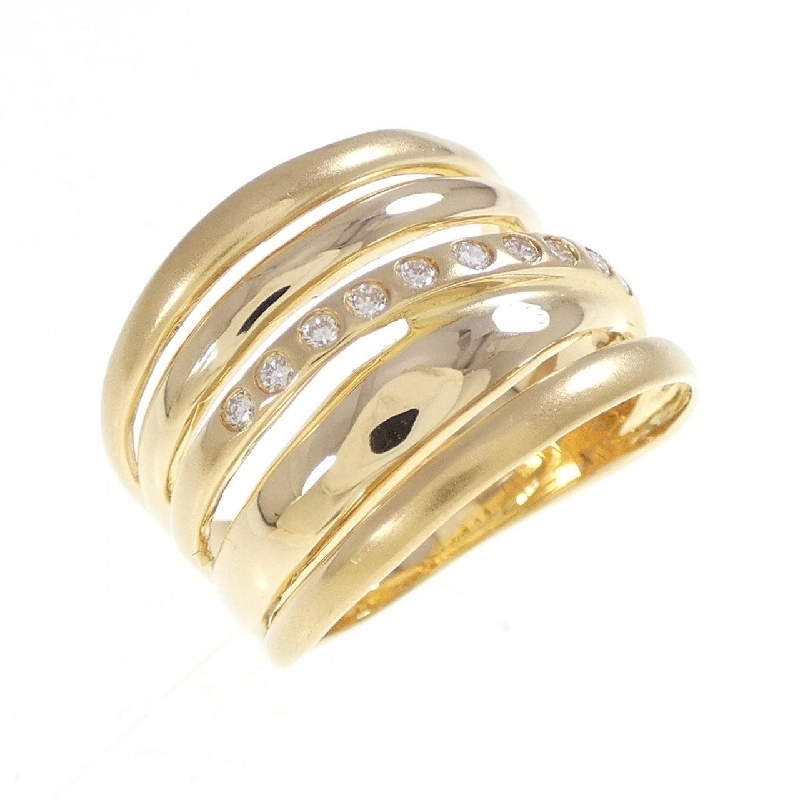 Nhẫn kim cương K18YG 0.11CT - Hàng hiệu chính hãng 854062