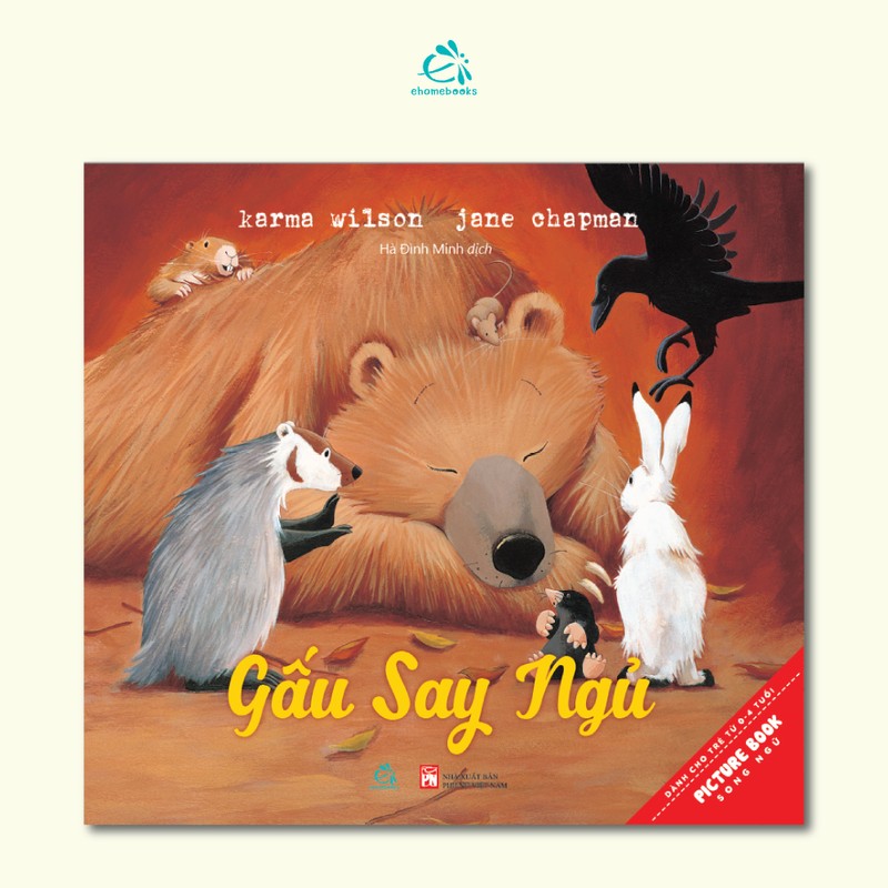 Bộ sách tranh song ngữ cho trẻ từ 0 – 6 tuổi: Gấu hoà đồng (5 tập) 184914