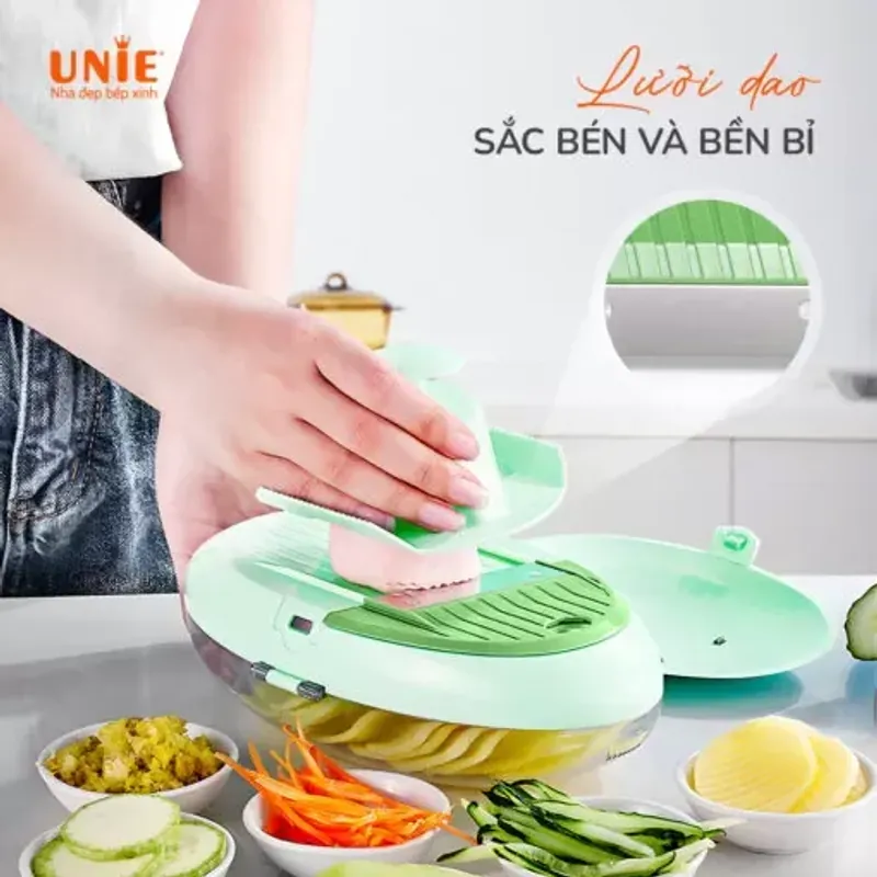 Bộ xay cắt thực phẩm đa năng Unie UMS51 trang bị đến 5 lưỡi dao 573548