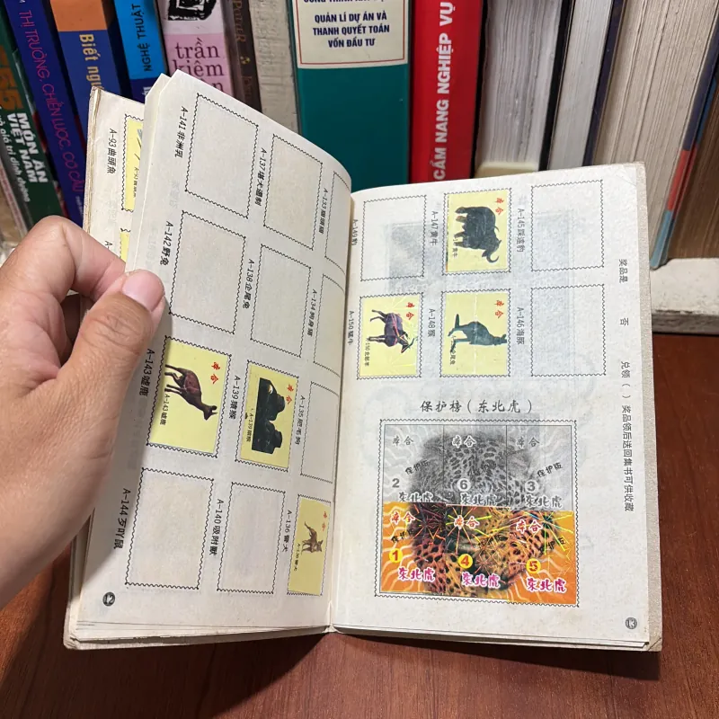 II Tập Tem: Tập Tem Thế Giới Động Vật  784944