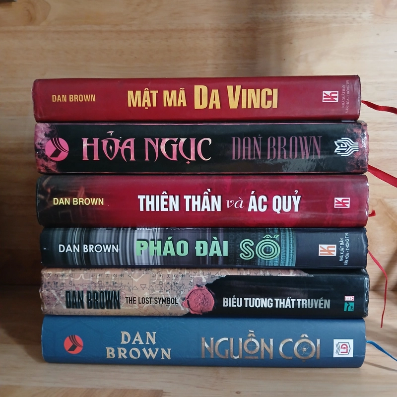 DAN BROWN (6 Cuốn - Sách Real) 333087