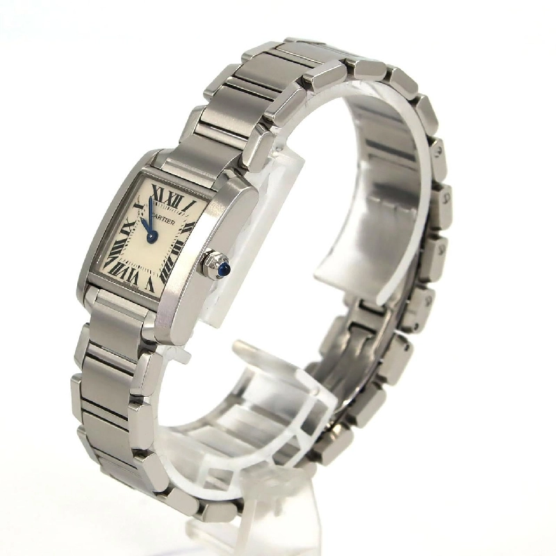 Cartier Tank Française SM W51008Q3 SS Quartz - Hàng hiệu Chính hãng 874889
