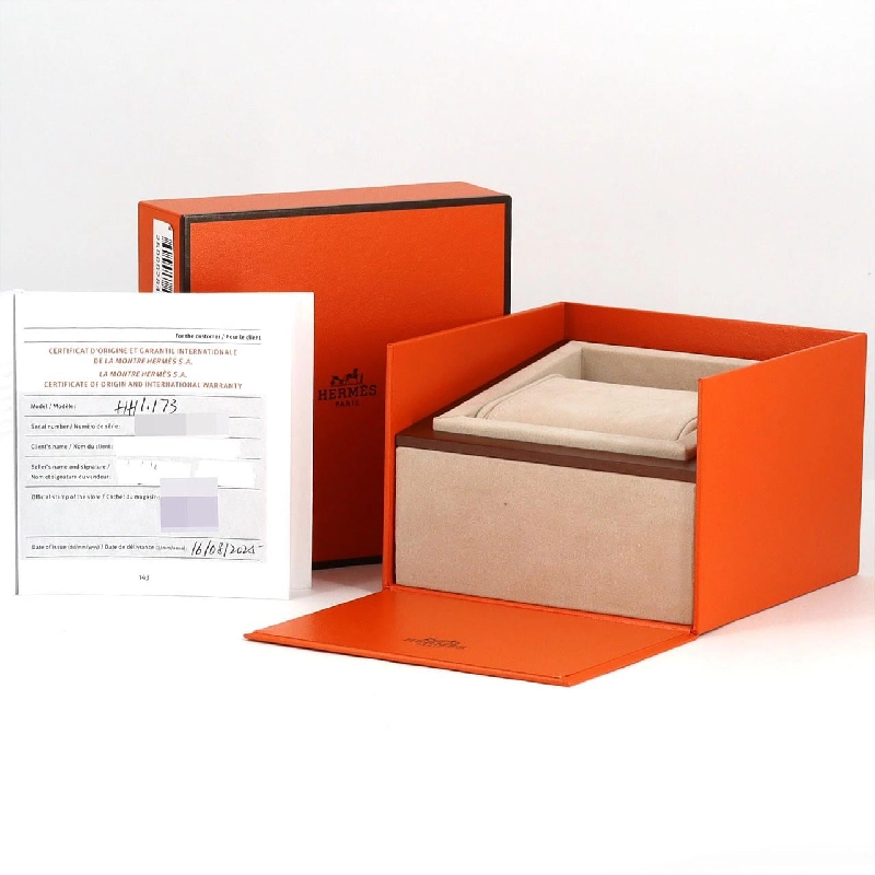 Đồng hồ H của Hermès PG/D HH1.173 PG･RG Quarzt - Hàng hiệu Chính hãng 876612