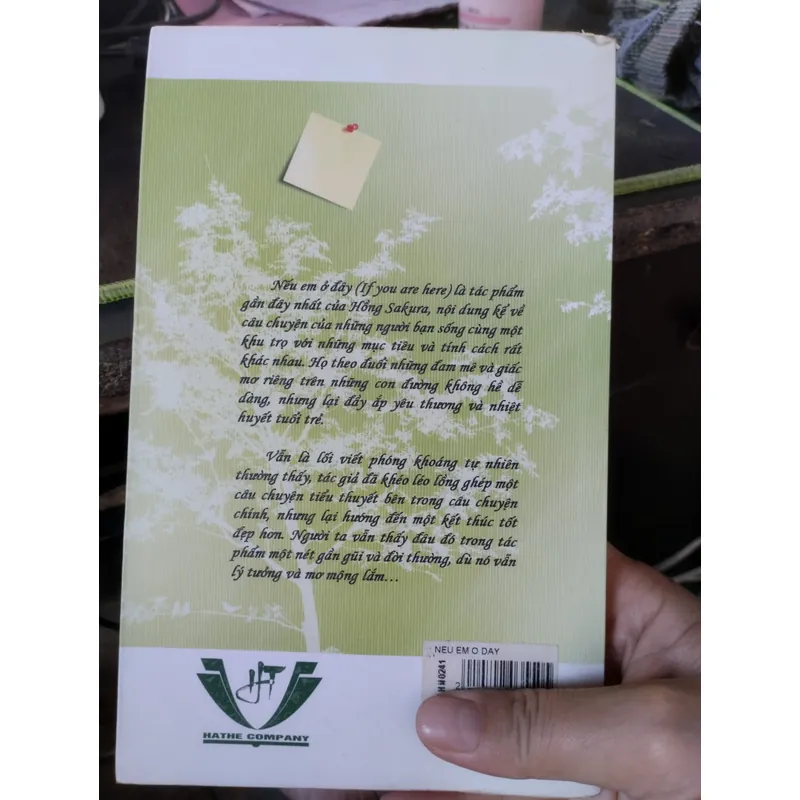 tiểu thuyết "Nếu Em Ở Đây (If You're Here)" của tác giả Hồng Sakura. 



 695697