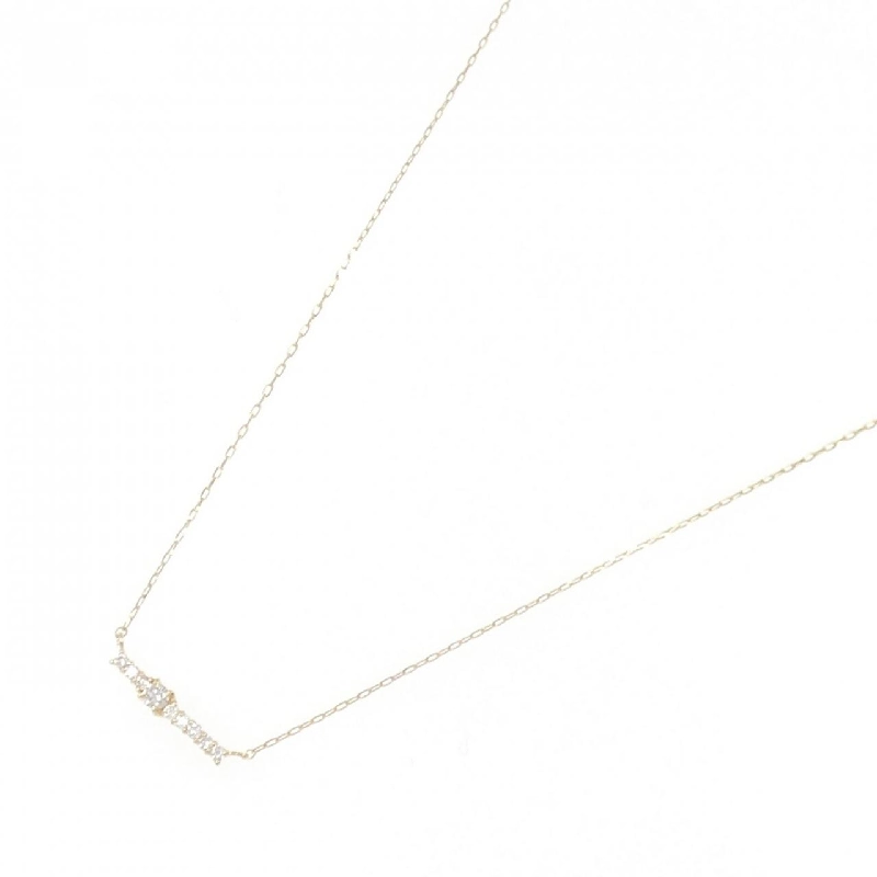 Dây chuyền kim cương K18YG 0.10CT - Hàng hiệu Chính hãng 863475