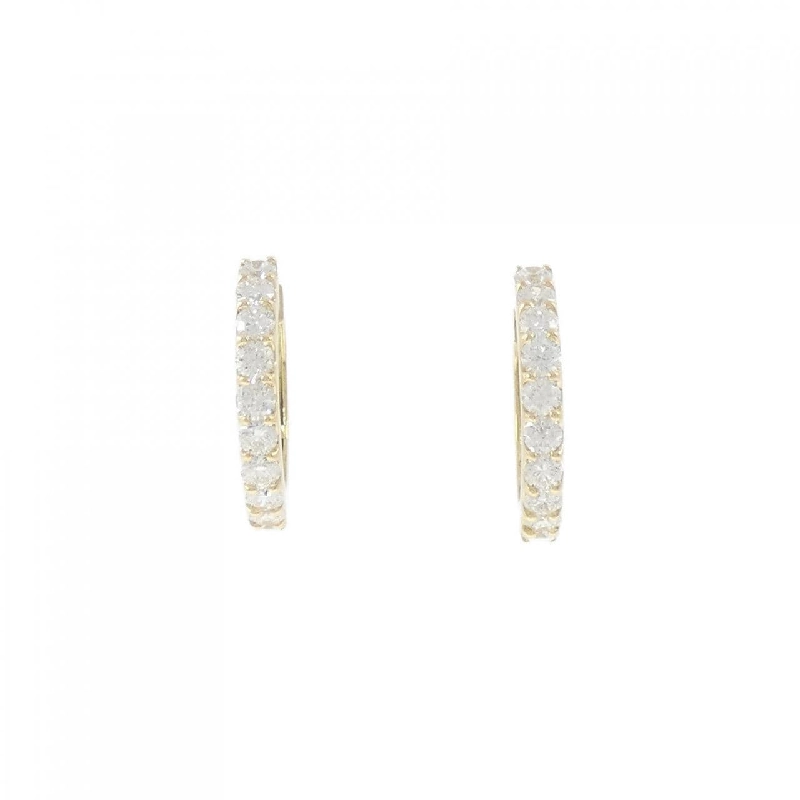 K18YG Bông tai kim cương 1.002CT - Hàng hiệu Chính hãng 872899