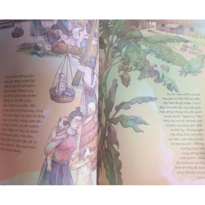 Sách Lịch Sử Việt Nam Bằng Tranh - Nhà Trần Xây Dựng Đất Nước 1030939