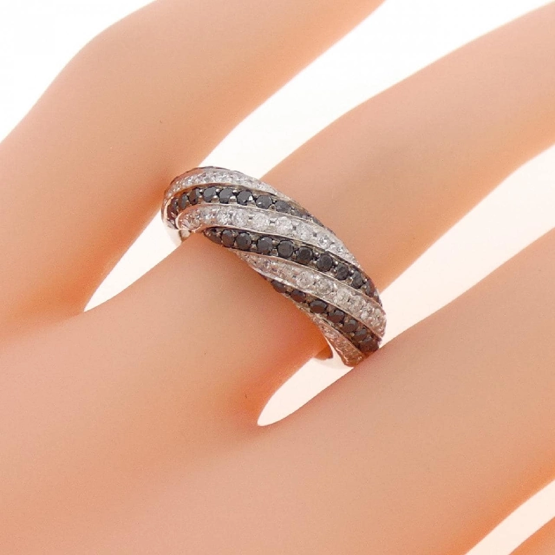 Nhẫn kim cương K18WG/K18BG 1.10CT - Hàng hiệu Chính hãng 851865