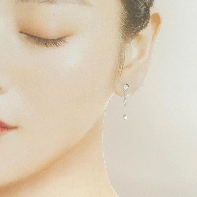 K18WG Bông tai kim cương 0.50CT - Hàng hiệu Chính hãng 867384