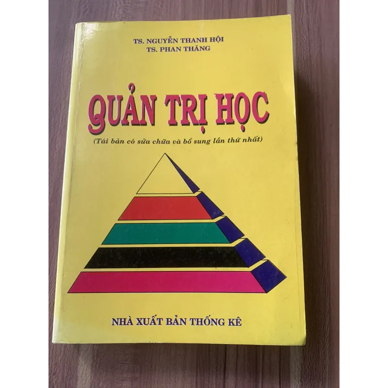 Quản trị học, TS. NGUYỄN THANH HỘI TS. PHAN THĂNG 706827