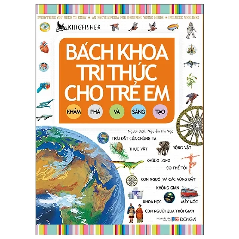 Bách Khoa Tri Thức Cho Trẻ Em - Khám Phá Và Sáng Tạo (2022) - Kingfisher 1060793