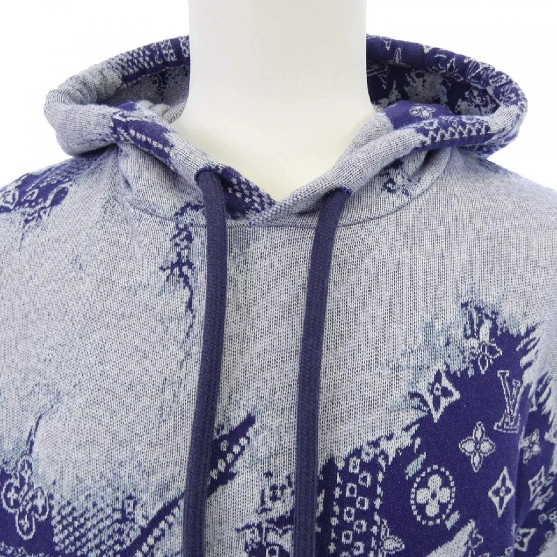 Áo hoodie ngắn tay họa tiết monogram Louis Vuitton HNY28WN31 - Hàng hiệu Authentic 890250