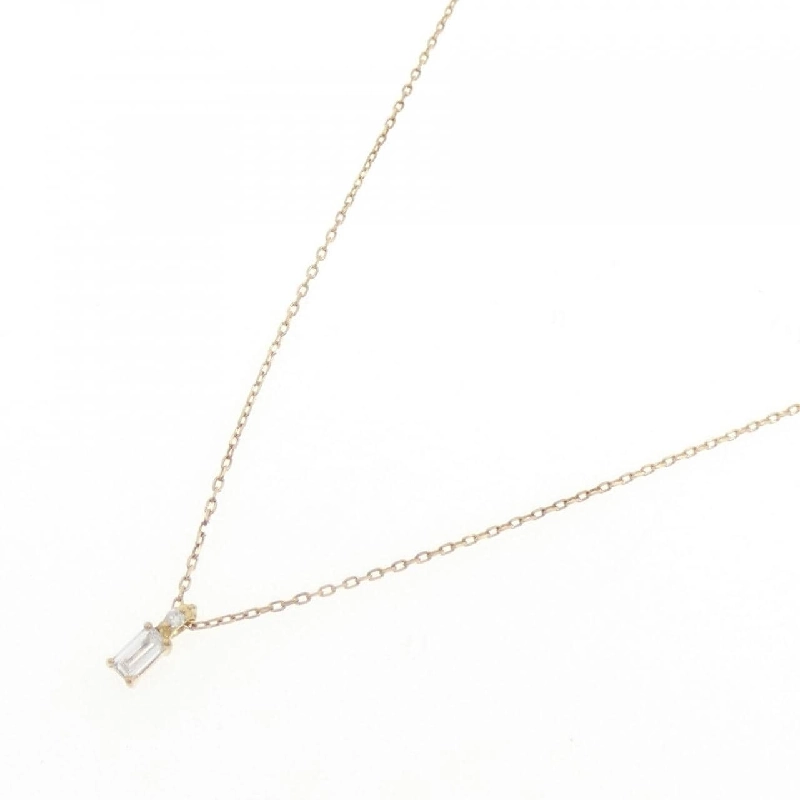 Dây chuyền kim cương K18YG 0.08CT - Hàng hiệu Chính hãng 859824