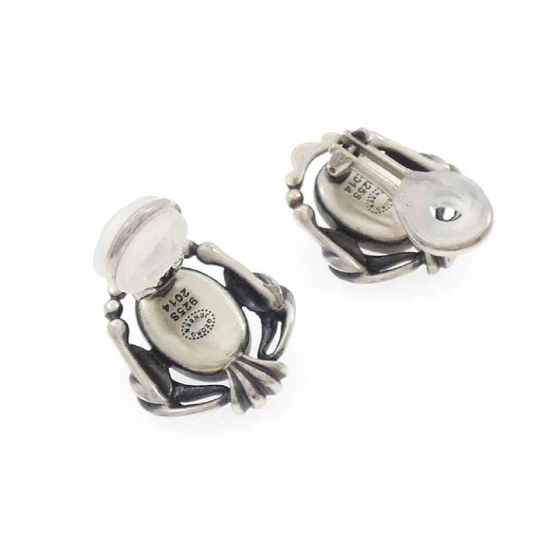 Khuyên tai Smoky Quartz George Jensen - Hàng hiệu Authentic 846069