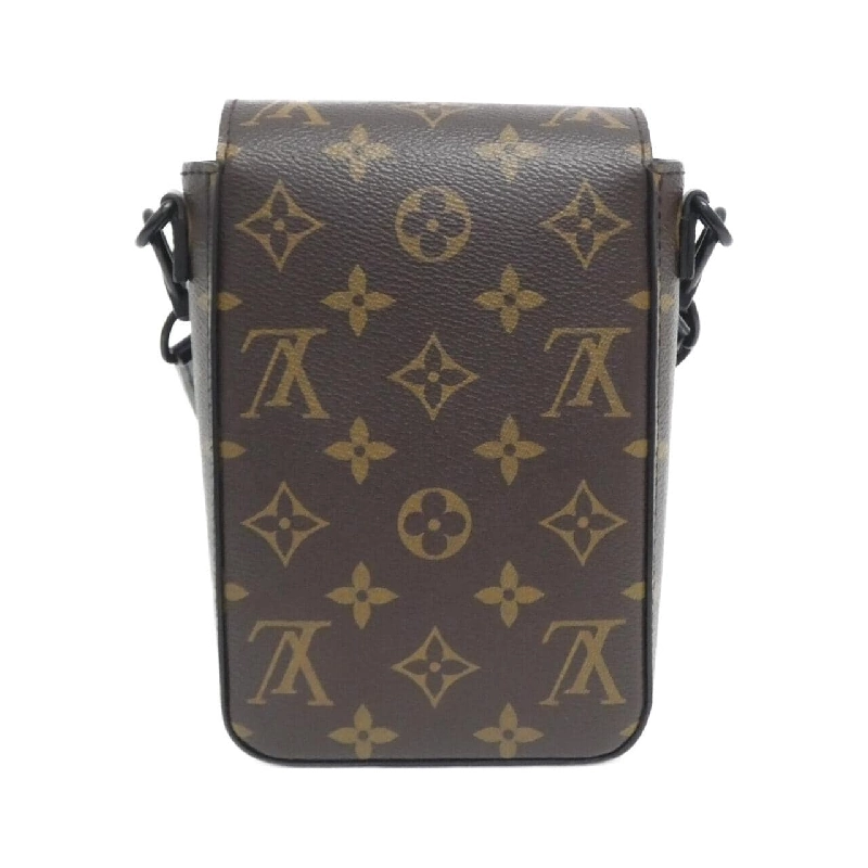 Túi đeo vai Louis Vuitton Monogram Macassar S-Lock Vertial Wearable Wallet M81522 613566