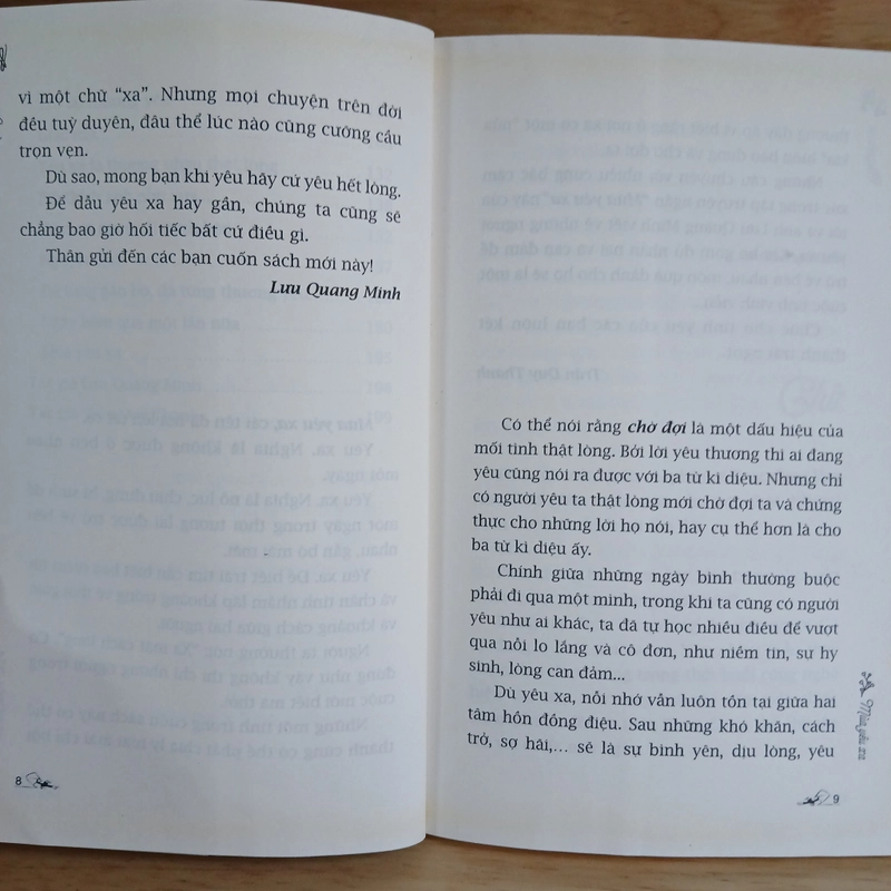 Mùa Yêu Xa - Lưu Quang Minh, Trần Duy Thành 457810