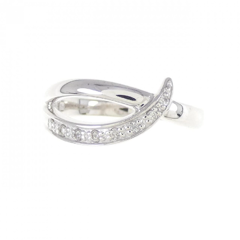 Nhẫn kim cương K18WG 0.06CT 673099