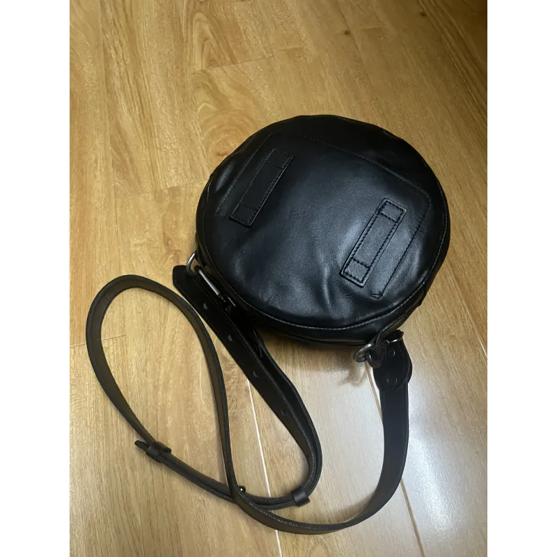 Túi nữ phom tròn 19x6 da thật 2hand 996732