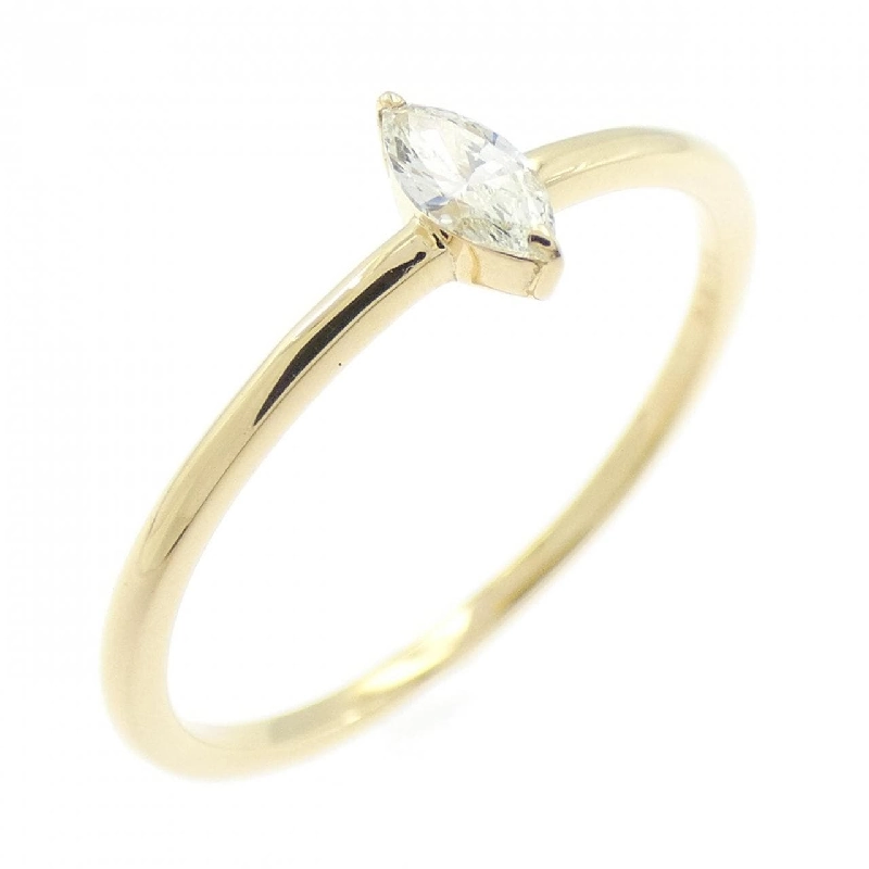 【Sản phẩm mới】Nhẫn kim cương K18YG 0.10CT 671445